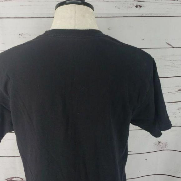 MakerOne Burr Shot Men's First‎ Black Short Sleeve Shirt Medium - Picture 5 of 6